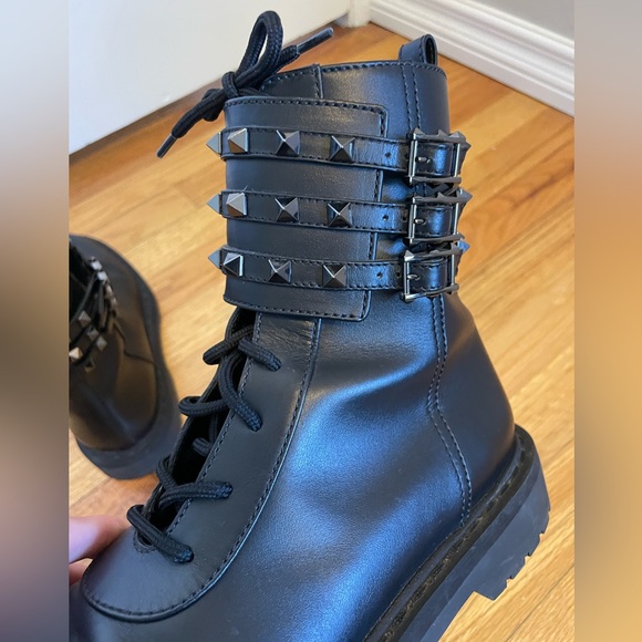 VALENTINO GARAVANI combat boots - Picture 8 of 11